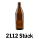 Standard Bierflasche EURO 0,5 Liter - 2112 Stück auf Palette